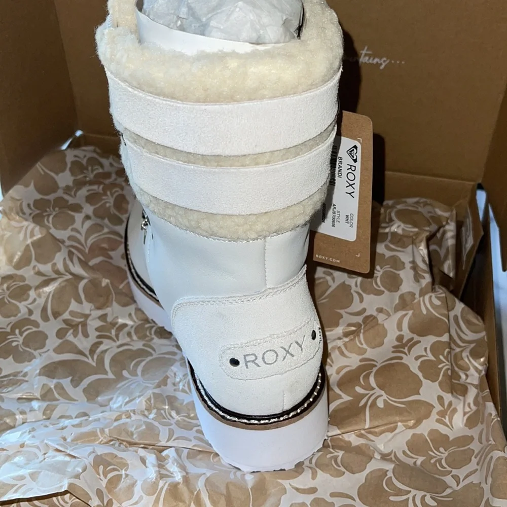 🔥ROXY Brandi - Leather Boots for Women NWT - Picture 11 of 13